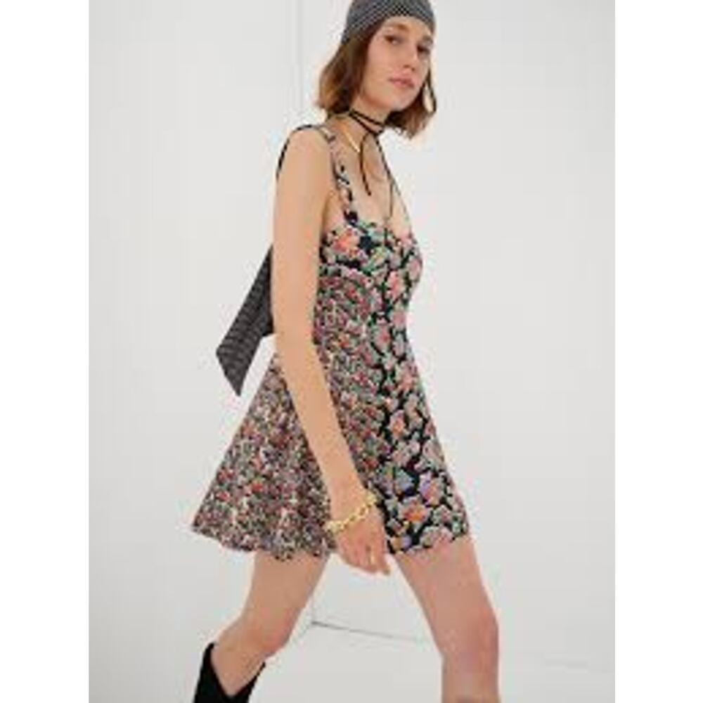 For Love & Lemons Floral Brookes Mini Dress NWT